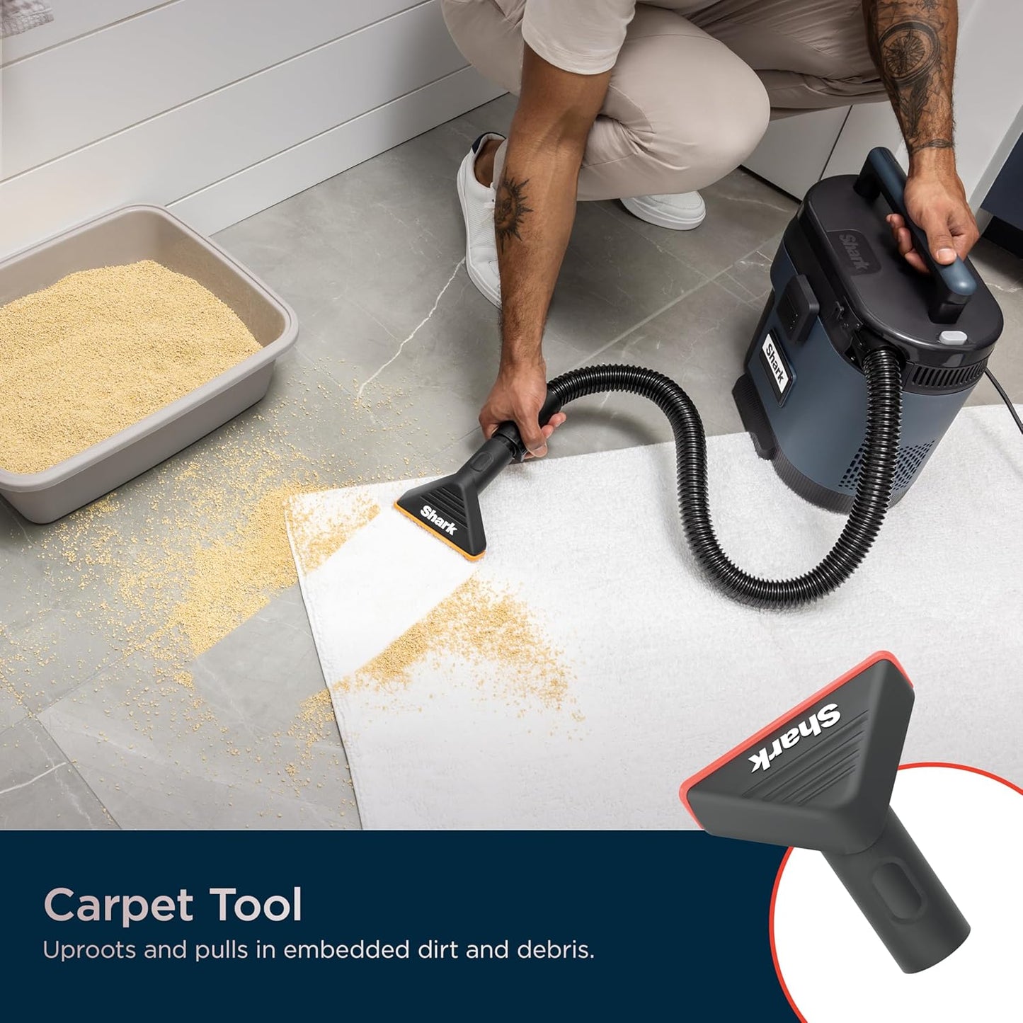MessMaster Portable Wet/Dry Vacuum